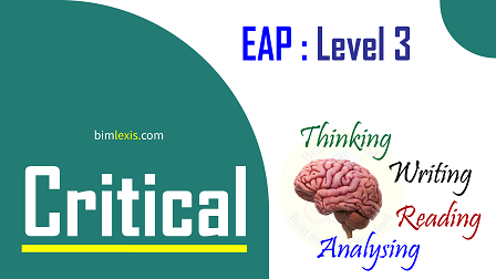 English for Academic Purposes Level 3