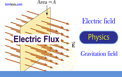 Electric Field, Electric Flux and Gravitation Field